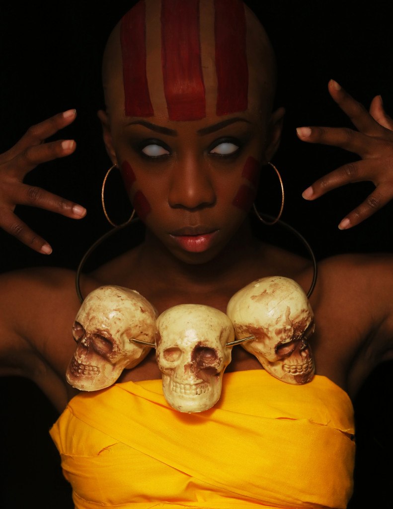 Dhalsim Portrait print