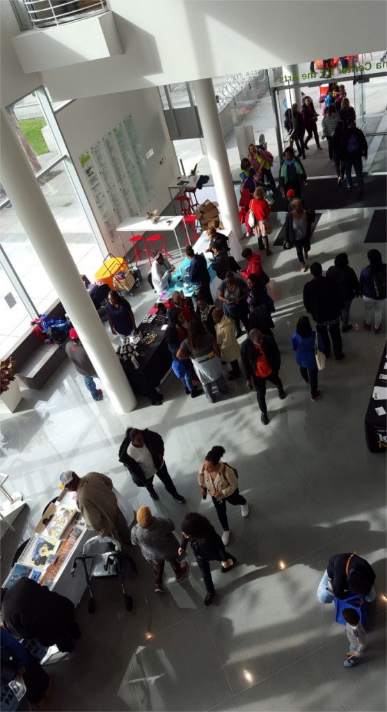 Inside shot of BCAF