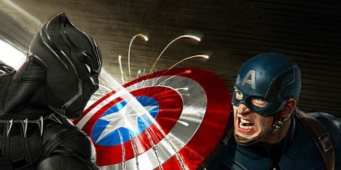 Captain America Black Panther