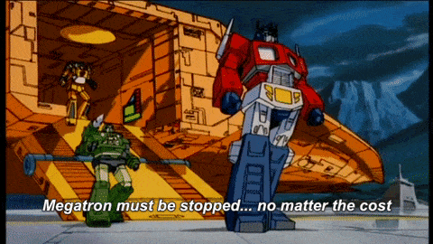 Optimus Prime Must Stop Megatron