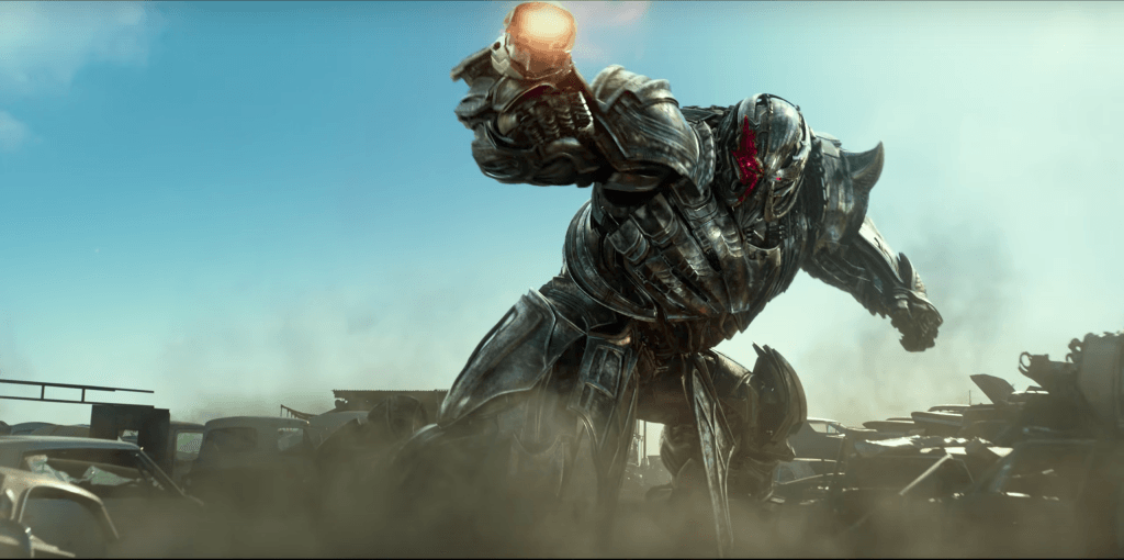 Megatron’s “not Galvatron” look in The Last Knight