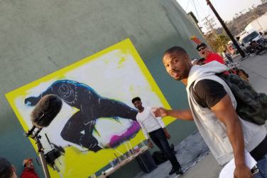 Michael B. Jordan Brisk Black Panther