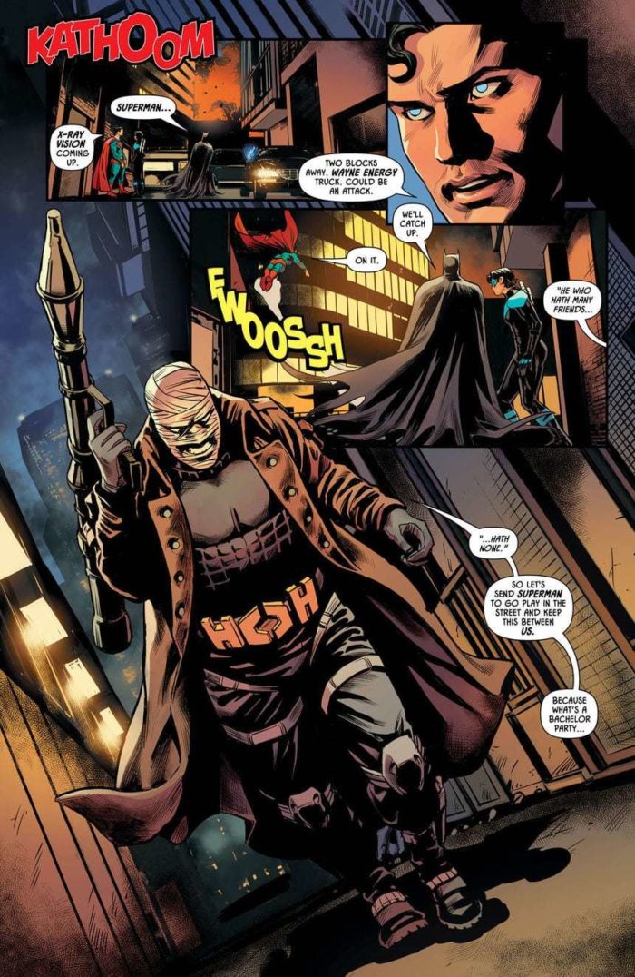 Prelude to the Wedding, Part 2 - Nightwing v. Hush #1
