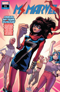 Ms Marvel Issue 50 cover