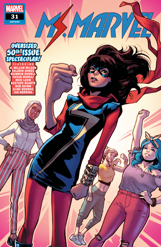 Ms Marvel Issue 50 cover