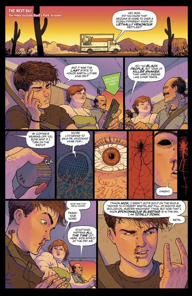 Border Town sample page 2