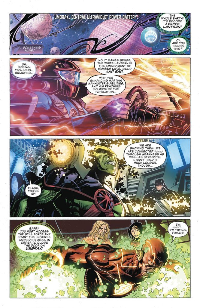 Justice League #7 interior
