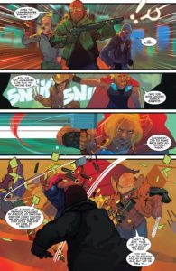 Thor and Wolverine bar fight