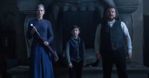 Mrs. Zimmerman, Lewis, and Uncle Jonathan prepare for battle