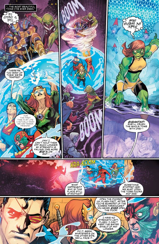 Justice League Drowned Earth Finale