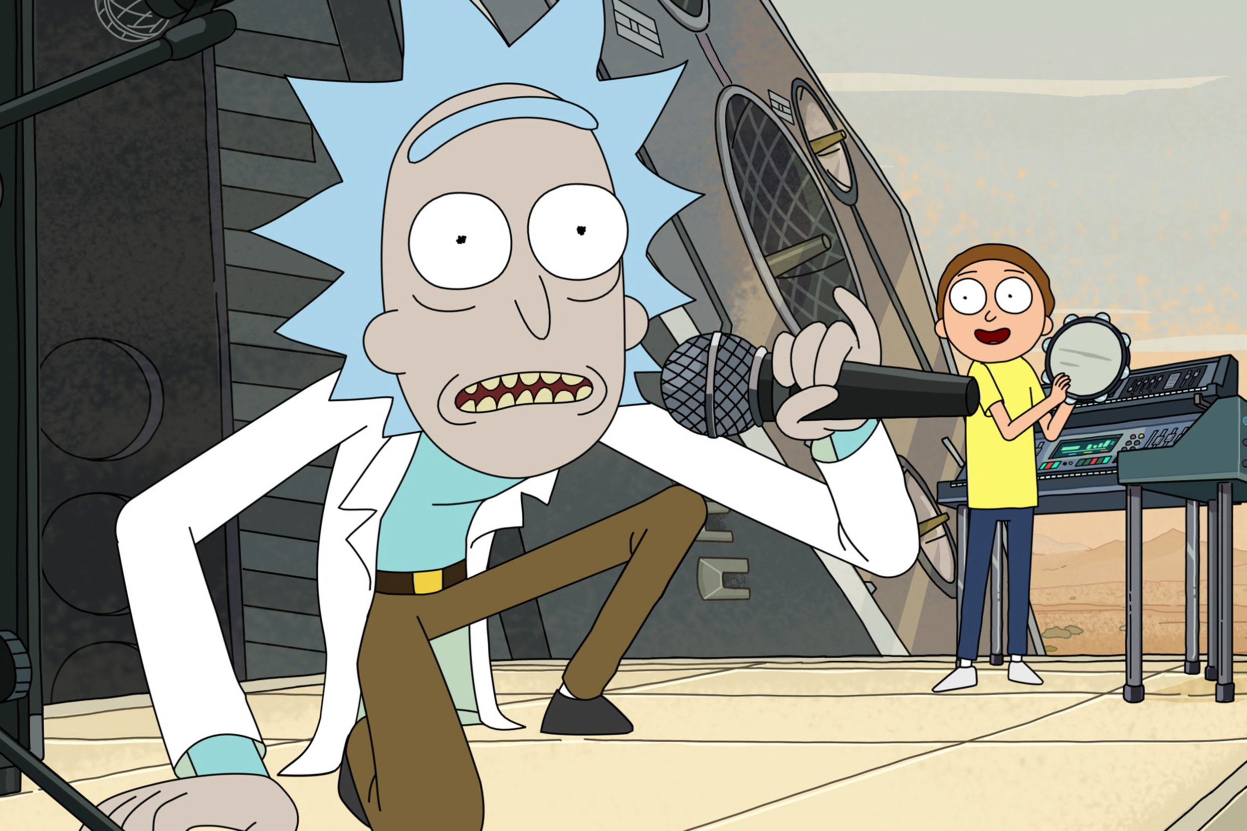 Rick from Rick and Morty