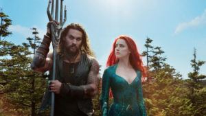 Aquaman and Mera together from Aquman movie