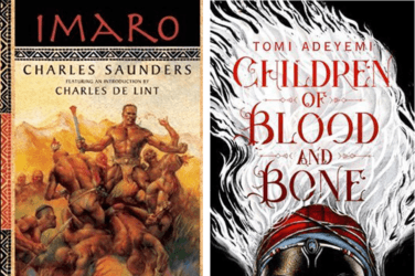 Imaro and Children of Blood and Bone book covers