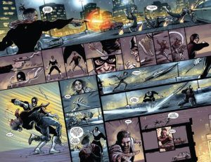 Killmonger #3 interior fight scene