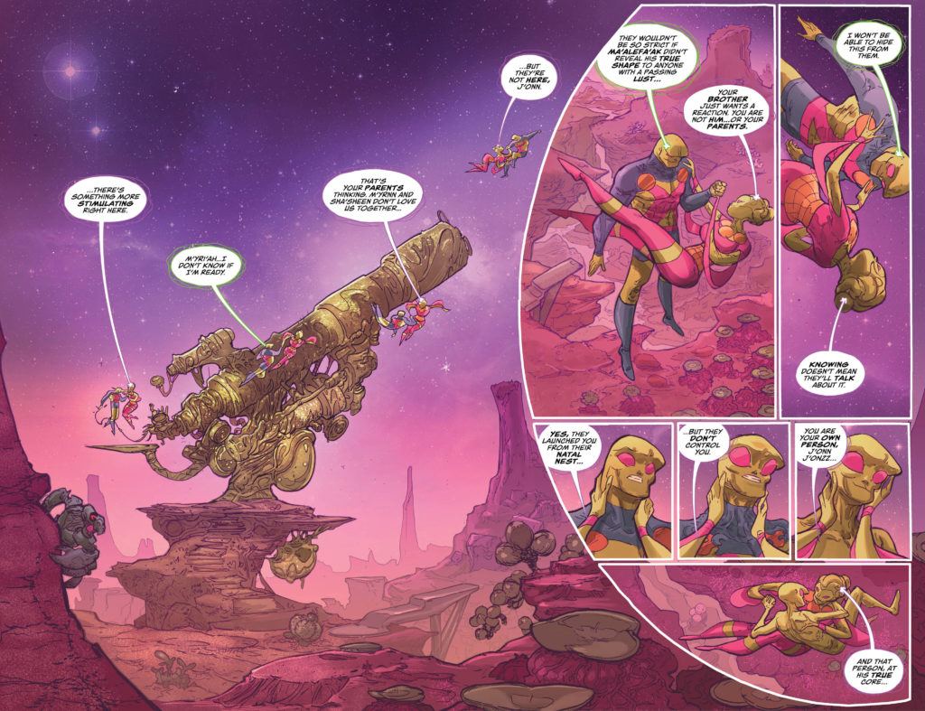 Martian Manhunter #2 Inside