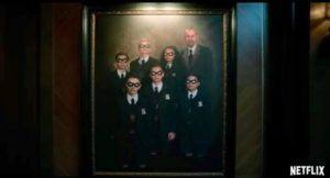 Umbrella Academy Team Painting