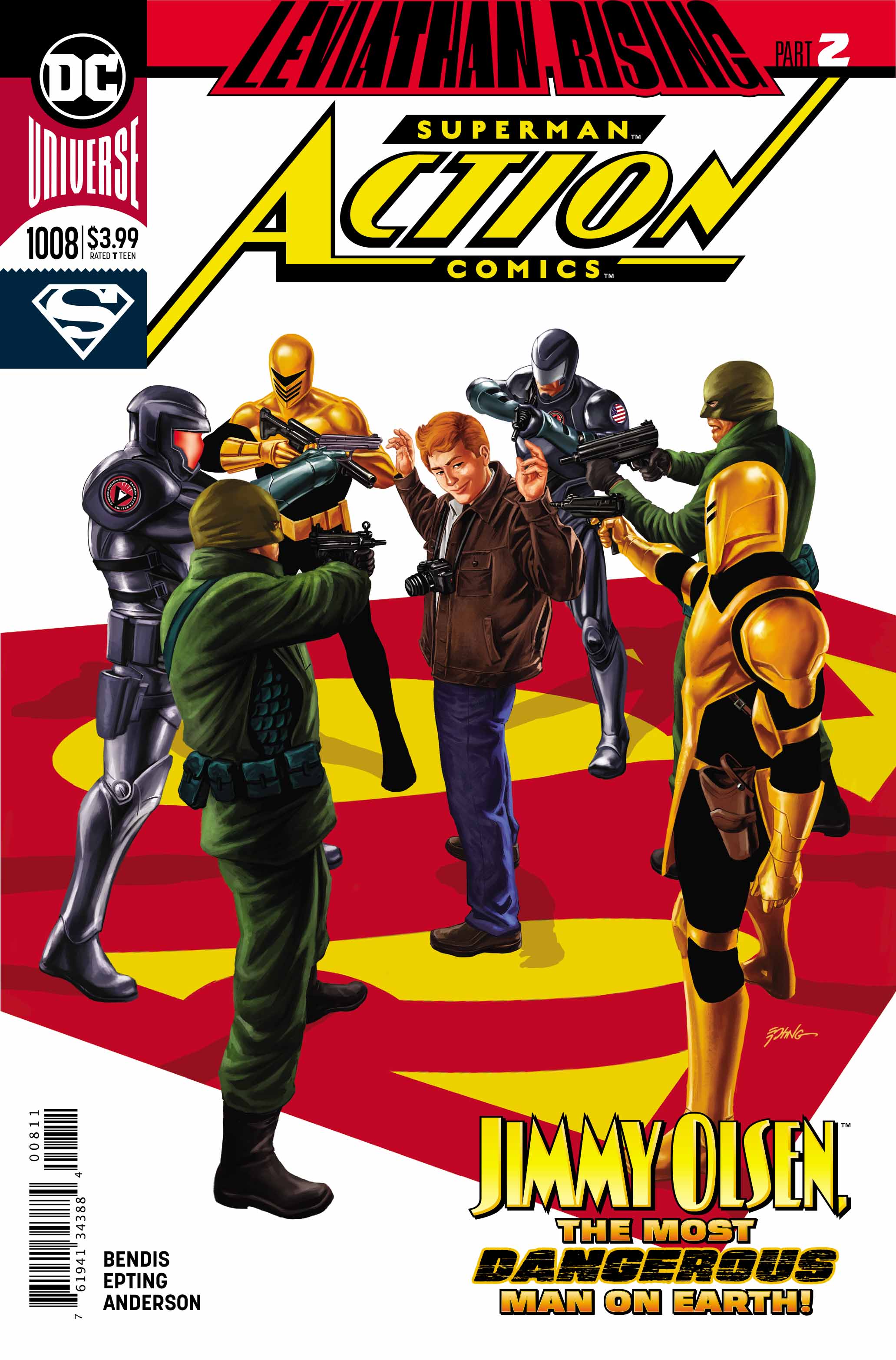 Action Comics Cover #1008