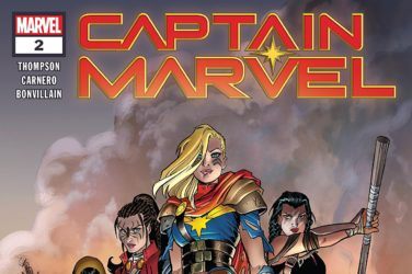 Captain Marvel #2 cover
