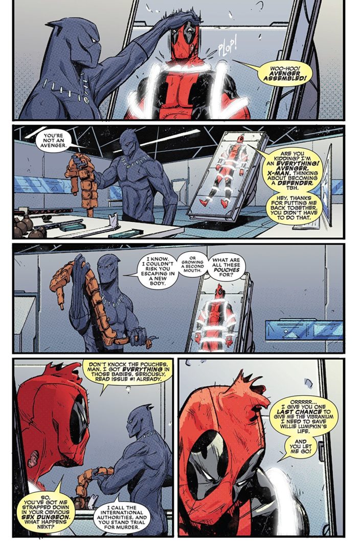 Black Panther vs Deadpool #4