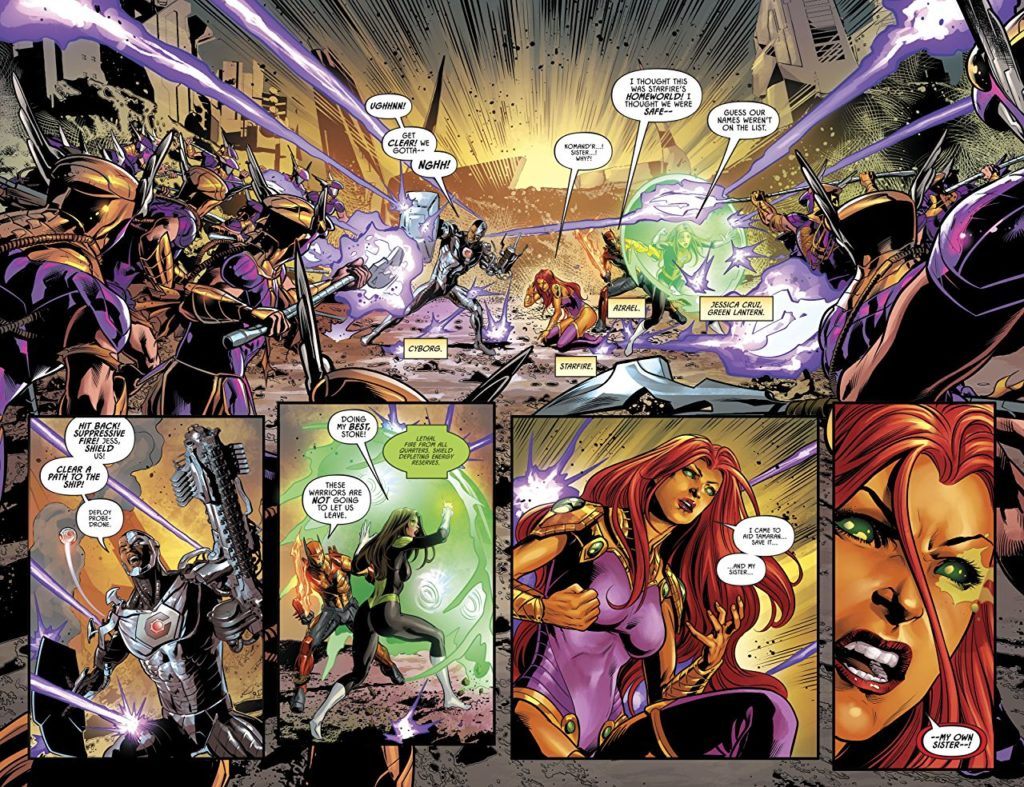 Justice League Odyssey #7 Inside