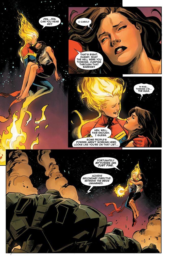 Captain Marvel #3 interior