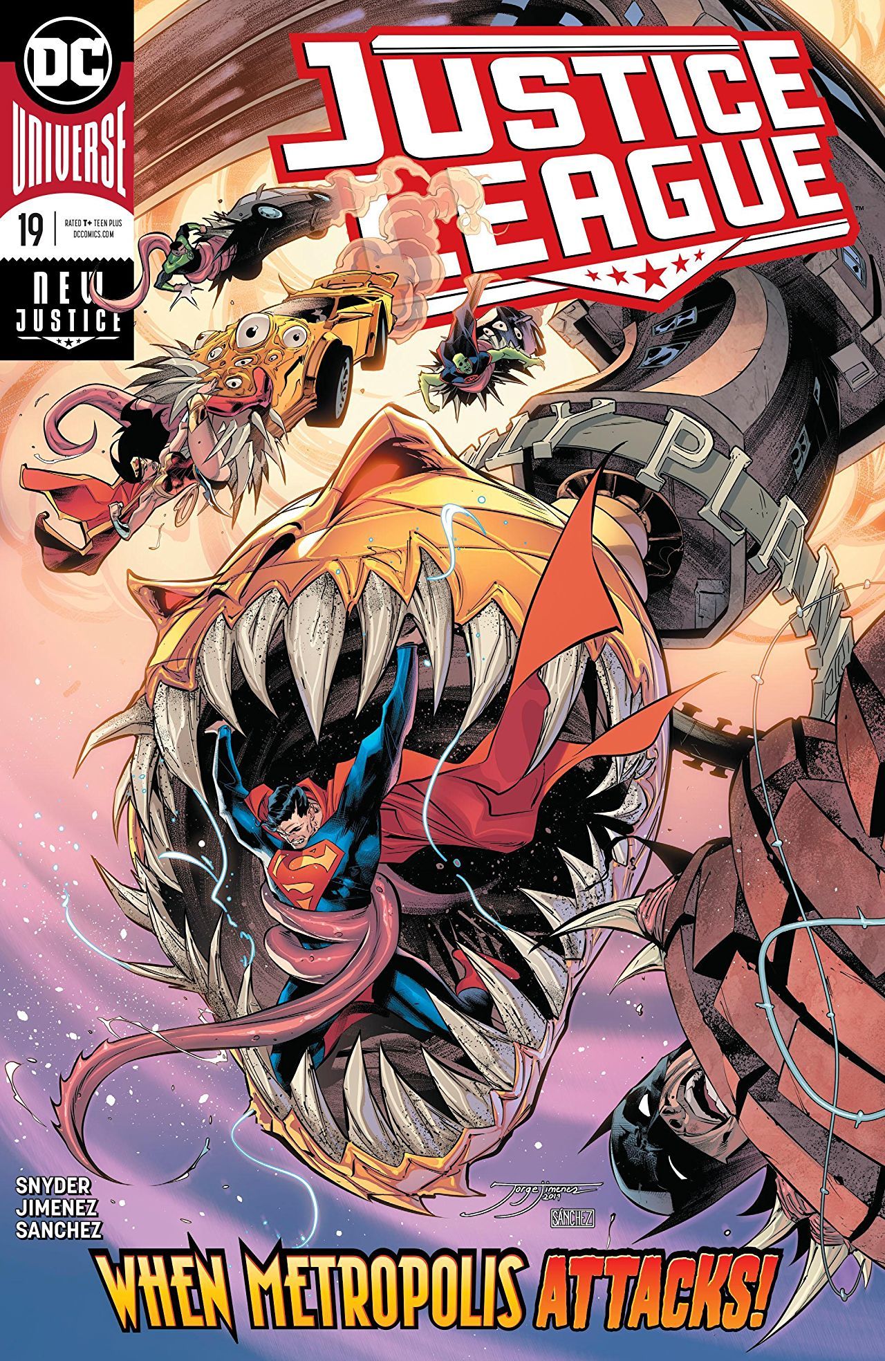 Justice League #19 Inside