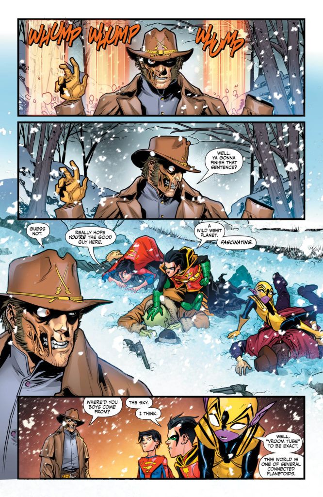 Adventures of the super sons #9 Inside