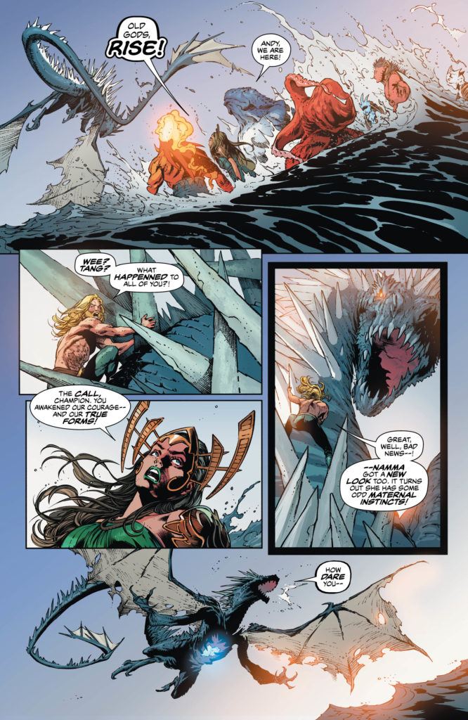 Aquaman #47 interior