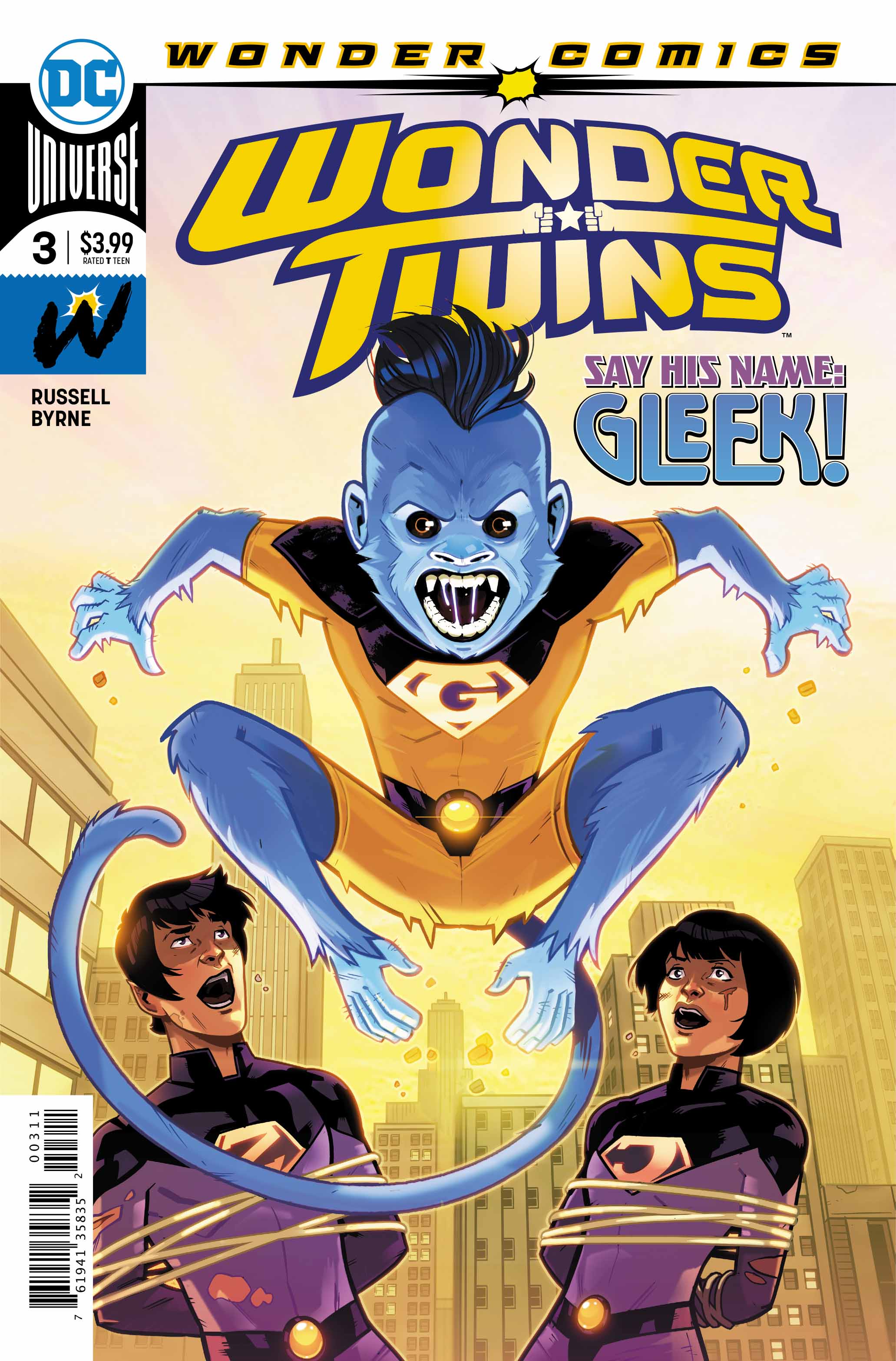 Wonder Twins #3 Cover