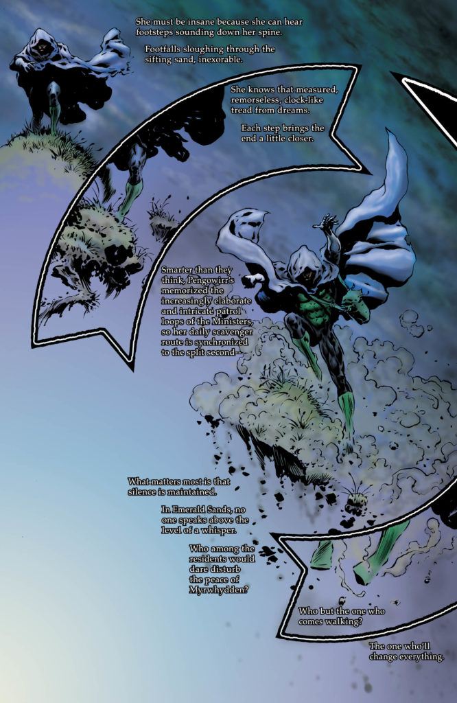 The Green Lantern #7 Inside