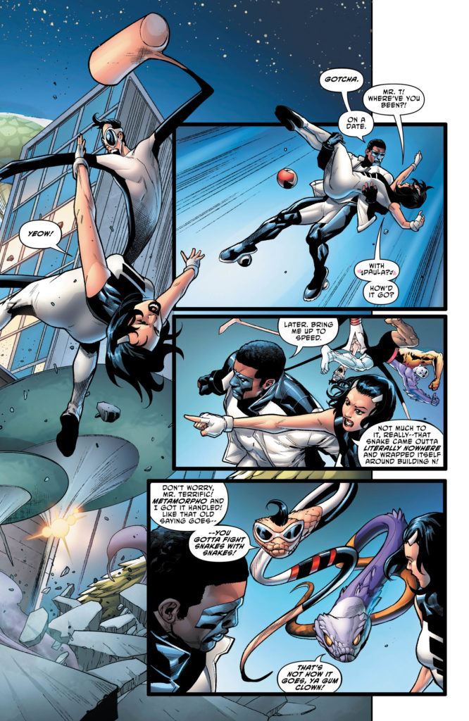 The Terrifics #15 Inside