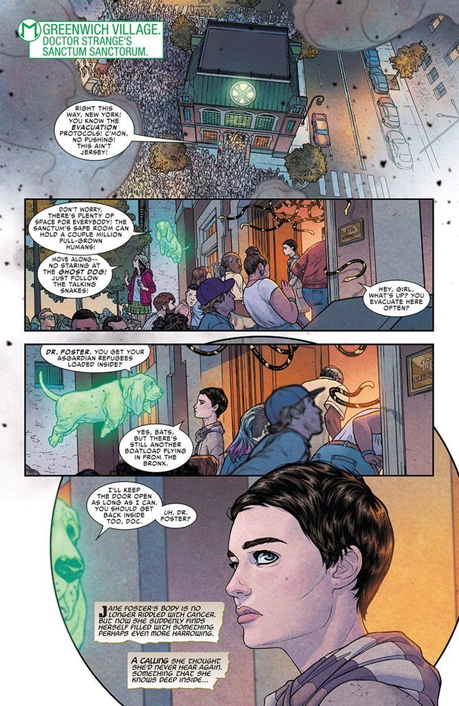 Jane Foster Focus, War of the Realms #2 interior