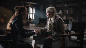Dany and Sensa Game of Thrones