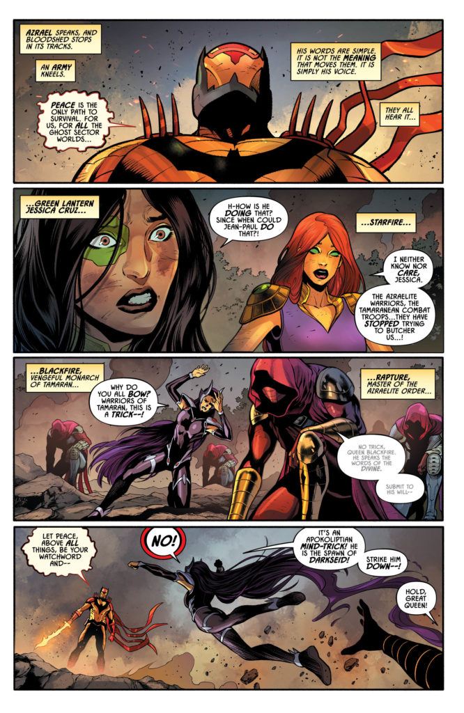 Justice League Odyssey #9 Inside