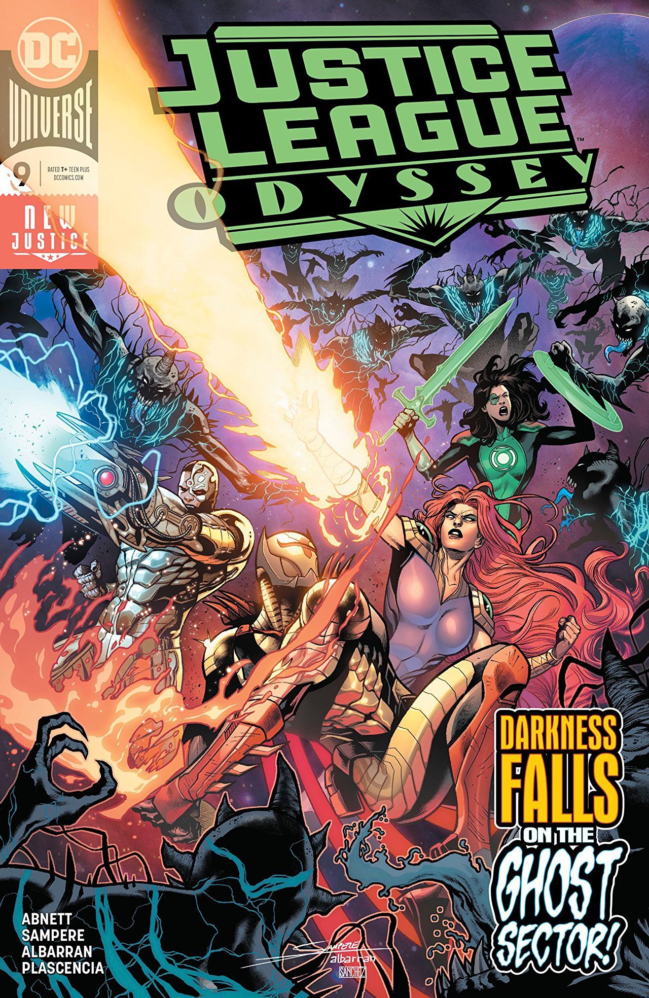 Justice League Odyssey #9 Cover