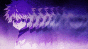 Killua shawdow gif