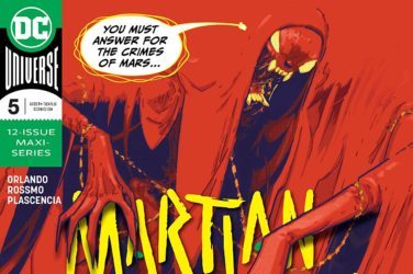 Martian Manhunter #5 Cover