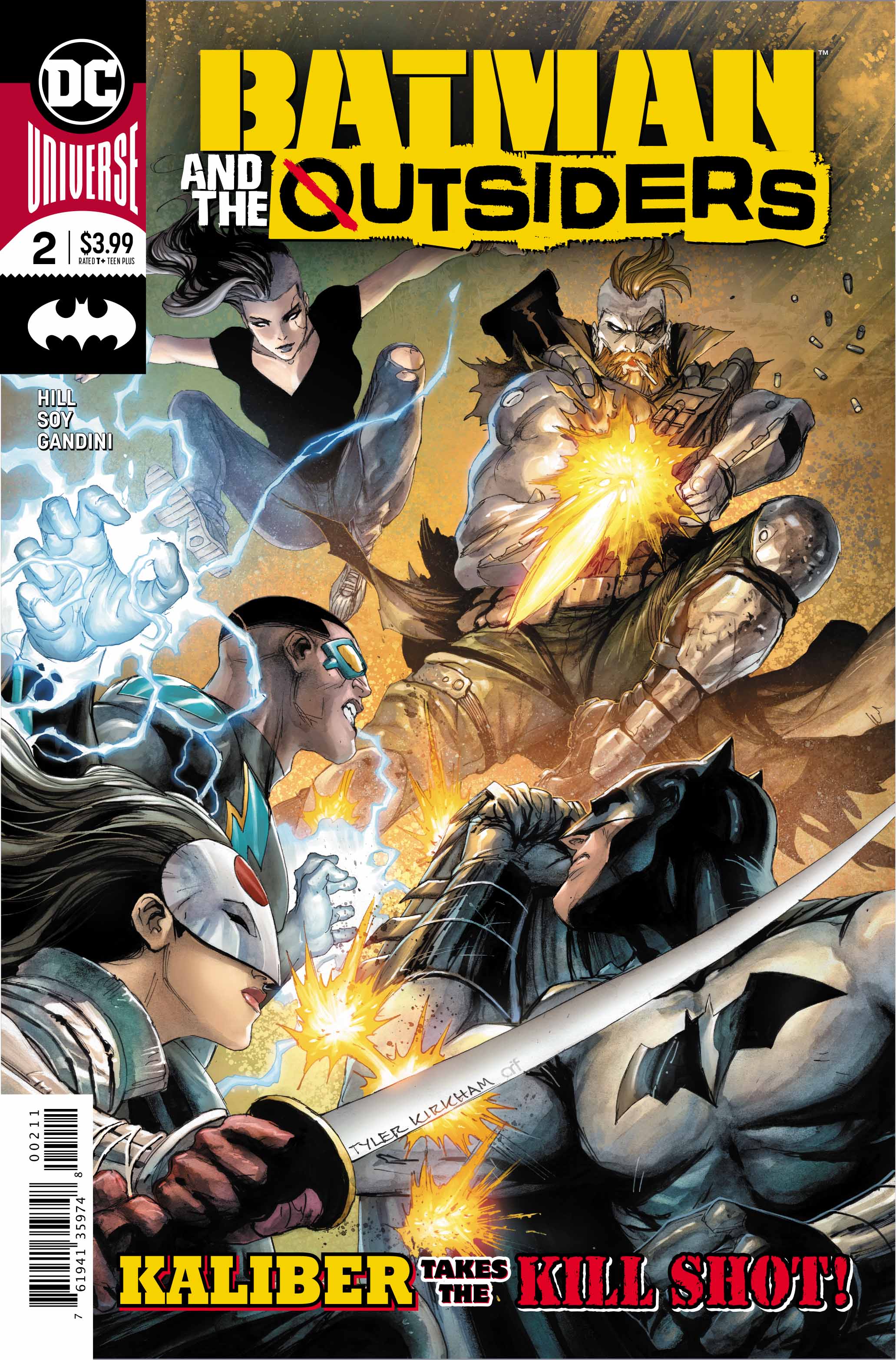Batman and the Outsiders #2 Cover