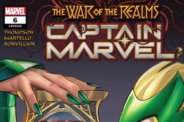 Captain Marvel #6 cover