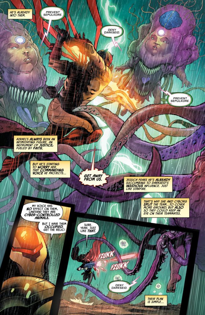 Justice League Odyssey #10 Inside