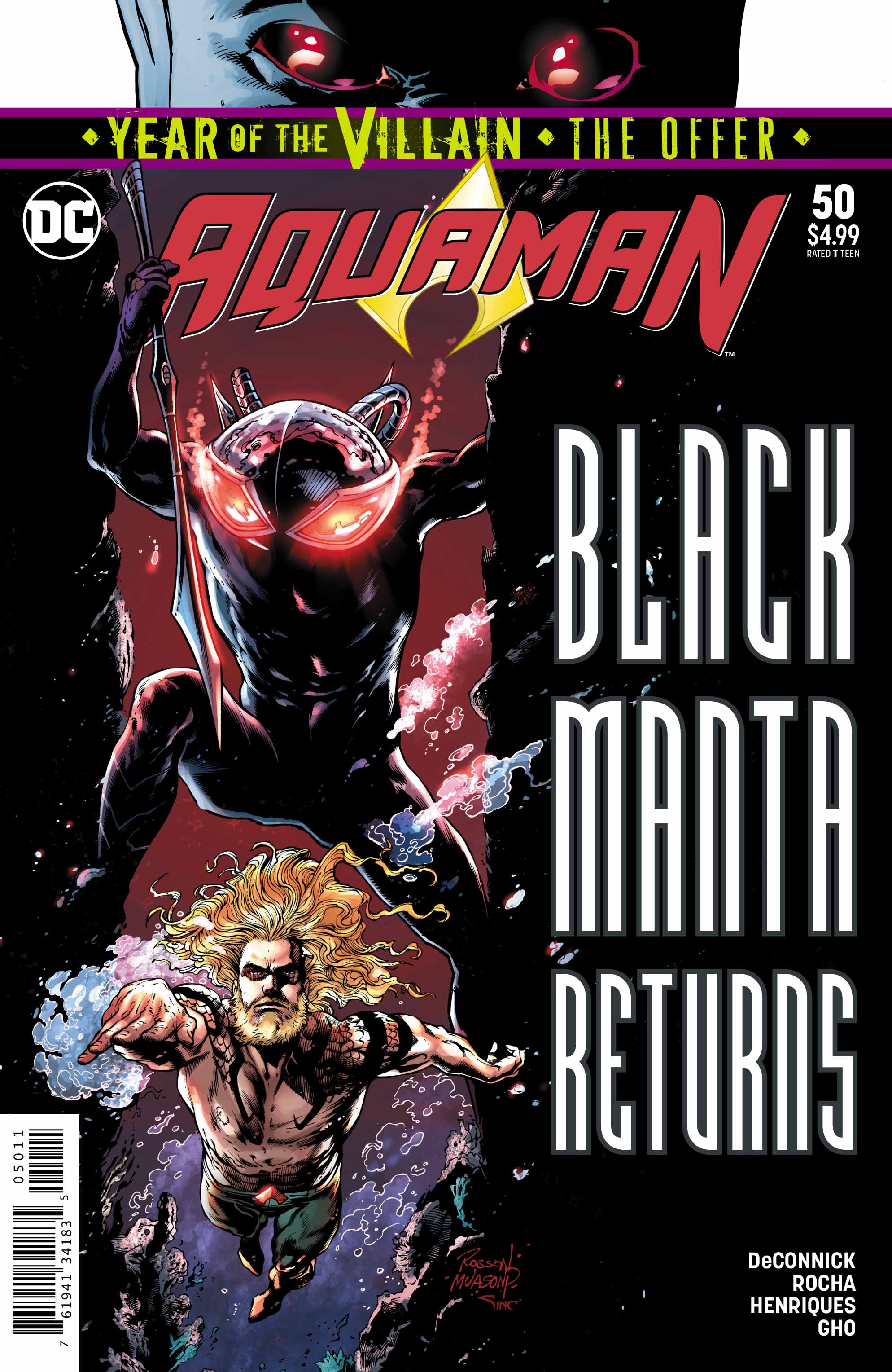 Aquaman #50 Cover