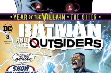 Batman and the Outsider #3 Cover