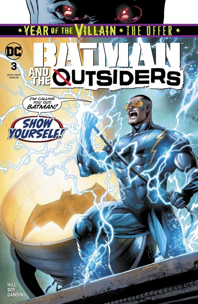 Batman and the Outsider #3 Cover