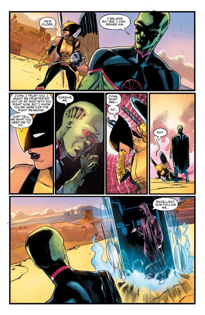 Justice League #28 Inside