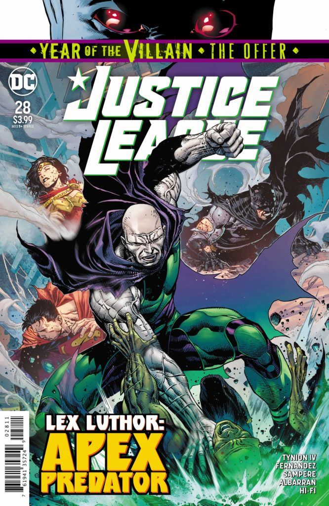 Justice League #28 Cover
