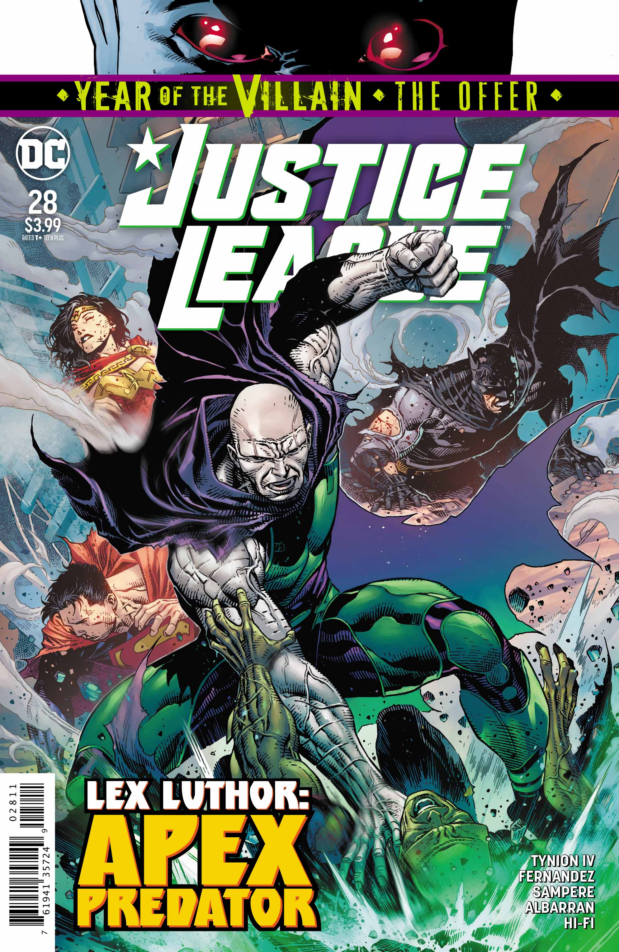 Justice League #28 Cover