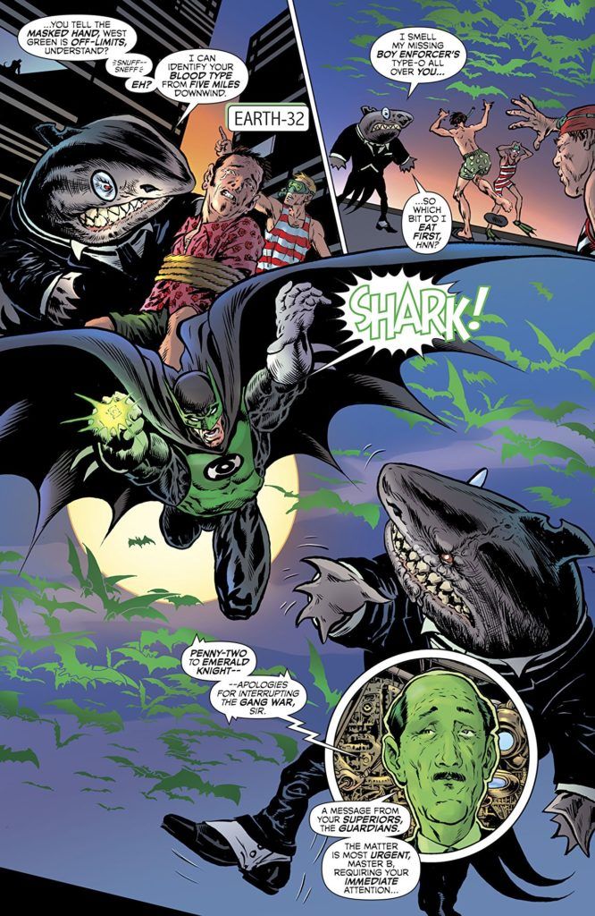 The Green Lantern #12 Inside