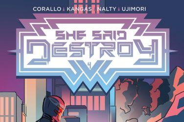 She Said Destroy #4 Cover
