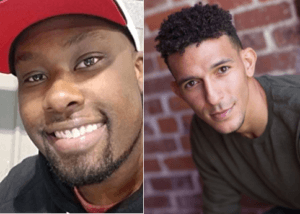 Left: Christopher Clark Cowan (Director, writer, editor, etc.). Right: Khelo Thomas (Veil)