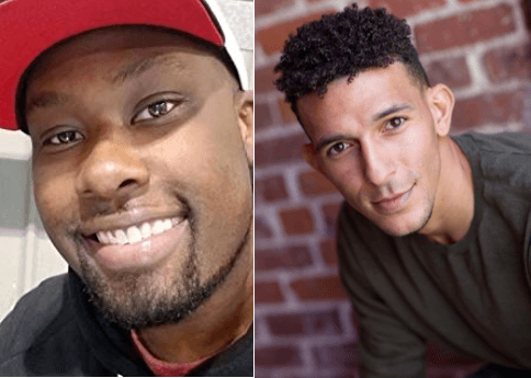 Left: Christopher Clark Cowan (Director, writer, editor, etc.). Right: Khelo Thomas (Veil)